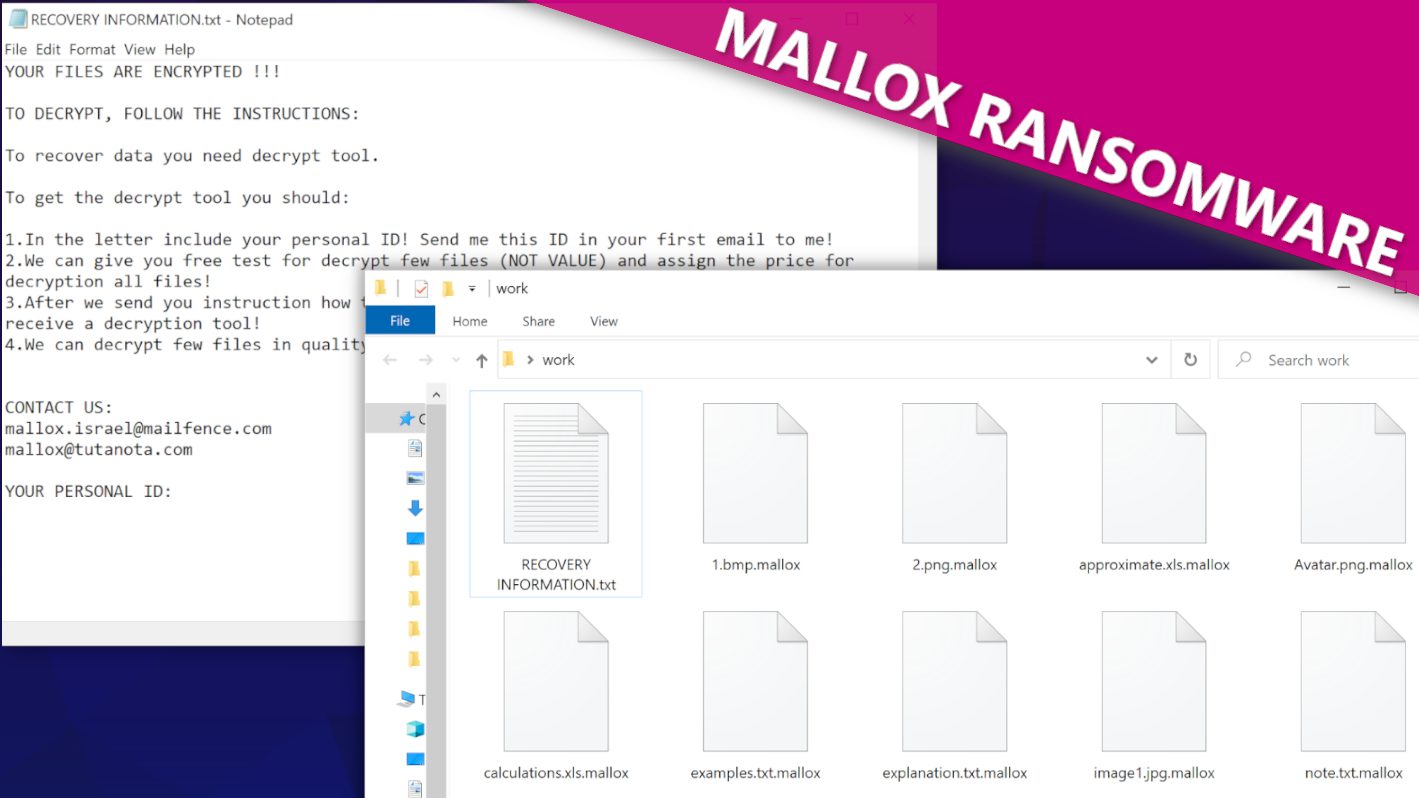 remove Mallox ransomware virus and learn how to recover files with .mallox extension (free guide)