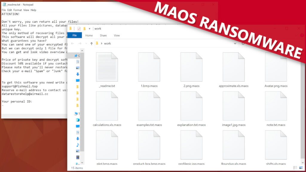 remove MAOS ransomware virus and learn how to decrypt or repair files with .maos extension (free guide)