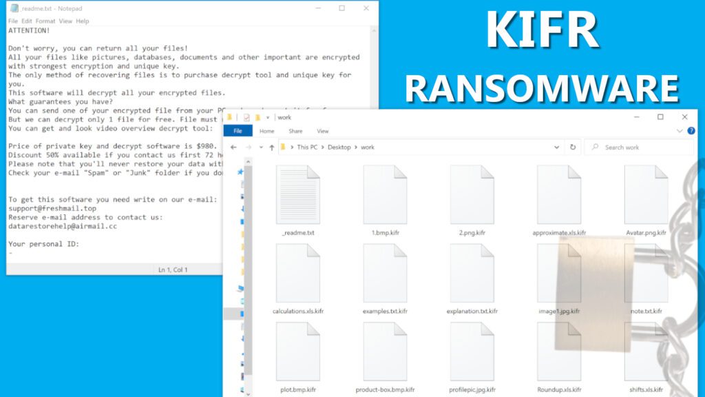 remove KIFR ransomware virus and learn how to decrypt or repair files with .kifr extension (free guide)