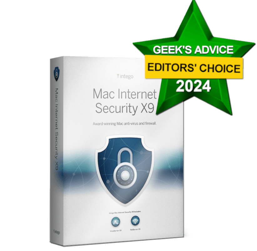 geek's advice recommends intego mac internet security x9 as editors choice
