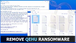 remove QEHU ransomware virus and learn how to decrypt or repair files with .qehu extension (free guide)