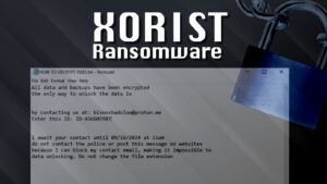 remove XORIST ransomware virus and decrypt files (free guide)